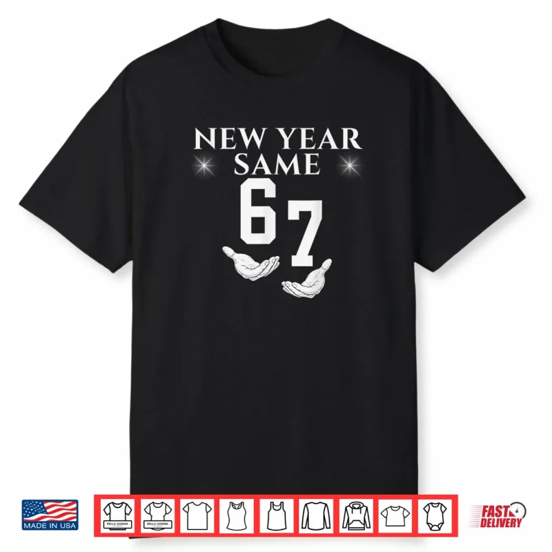 NYE 2026 Boys Kids New Years Eve Party 6 7 Meme 6 7 Shirt