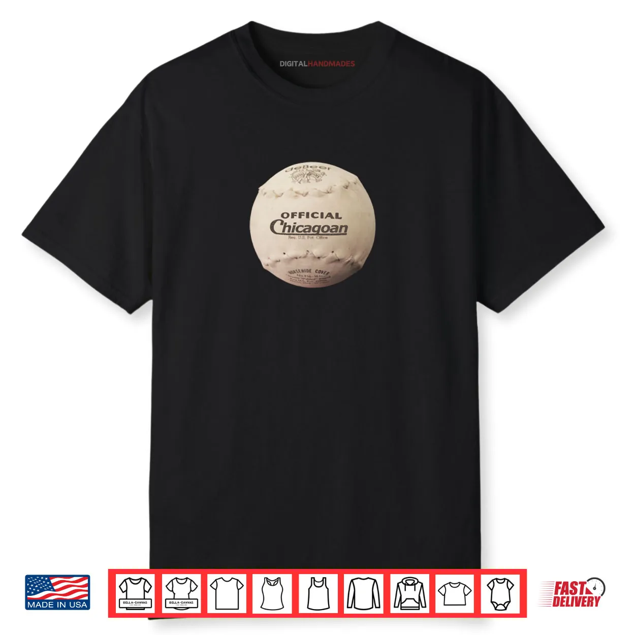 Official Chicagoan Softball Logo Parody Shirt