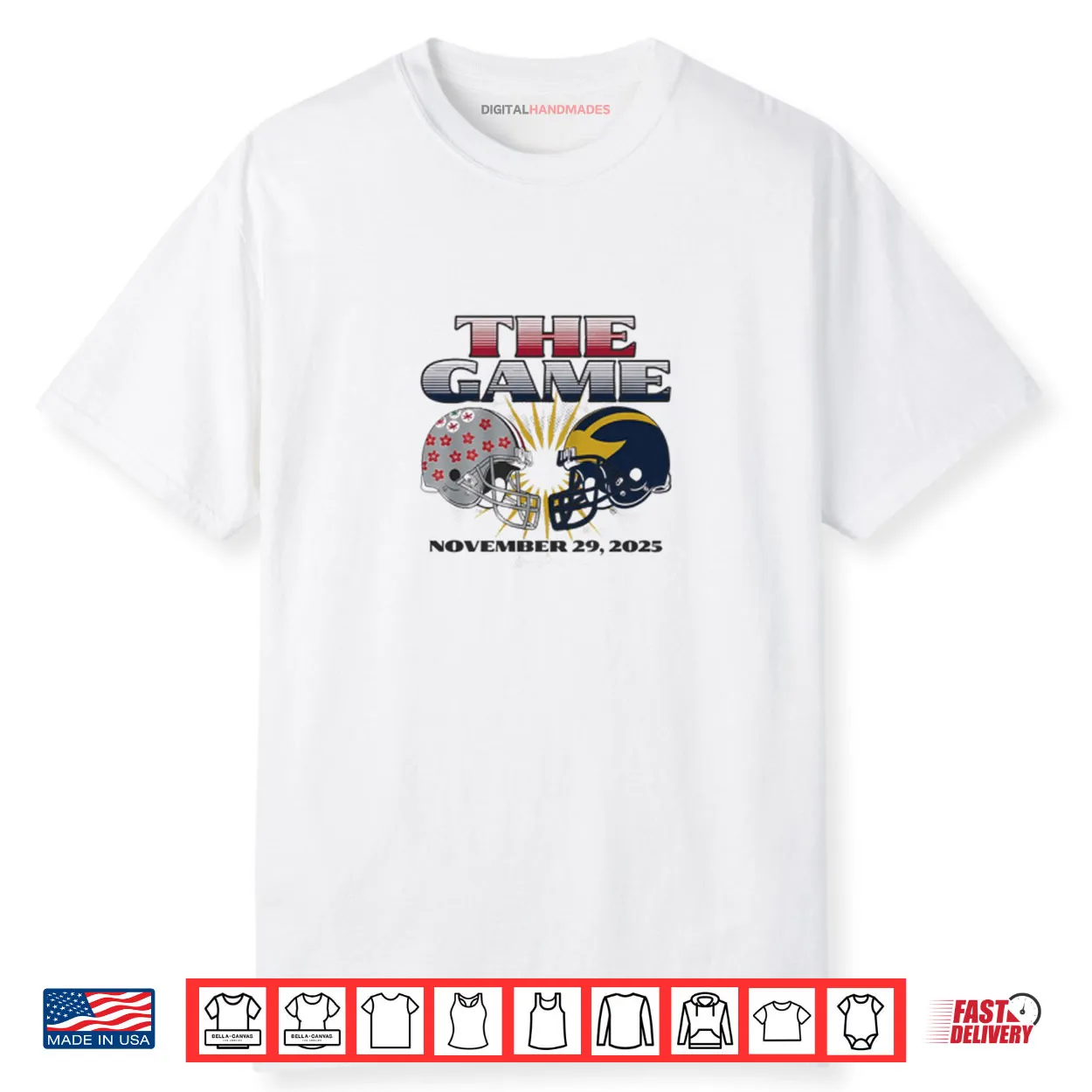 Ohio State Buckeyes And Michigan Wolverines The Game Matchup 2025 Shirt