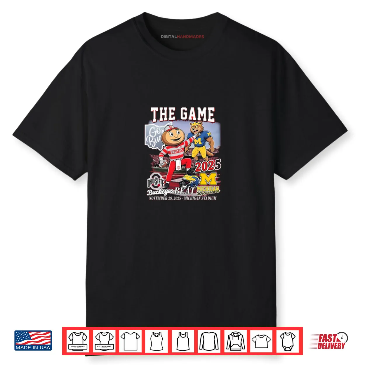 Ohio State Buckeyes The Game Beat Michigan Wolverines 2025 Shirt