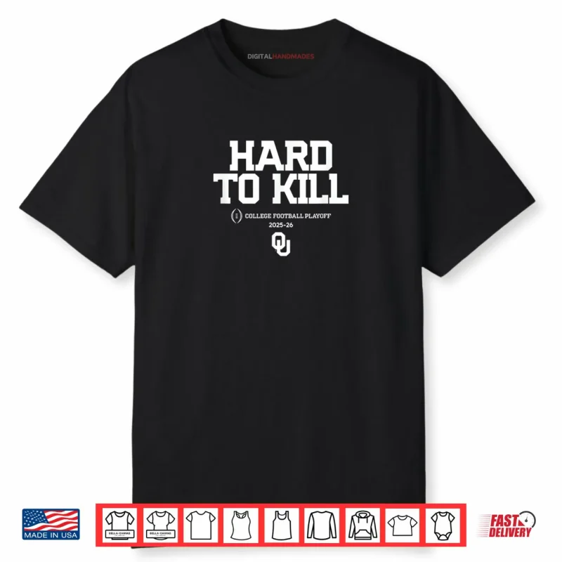 Oklahoma Sooners College Football Playoff Text Slogan 2025 Shirt