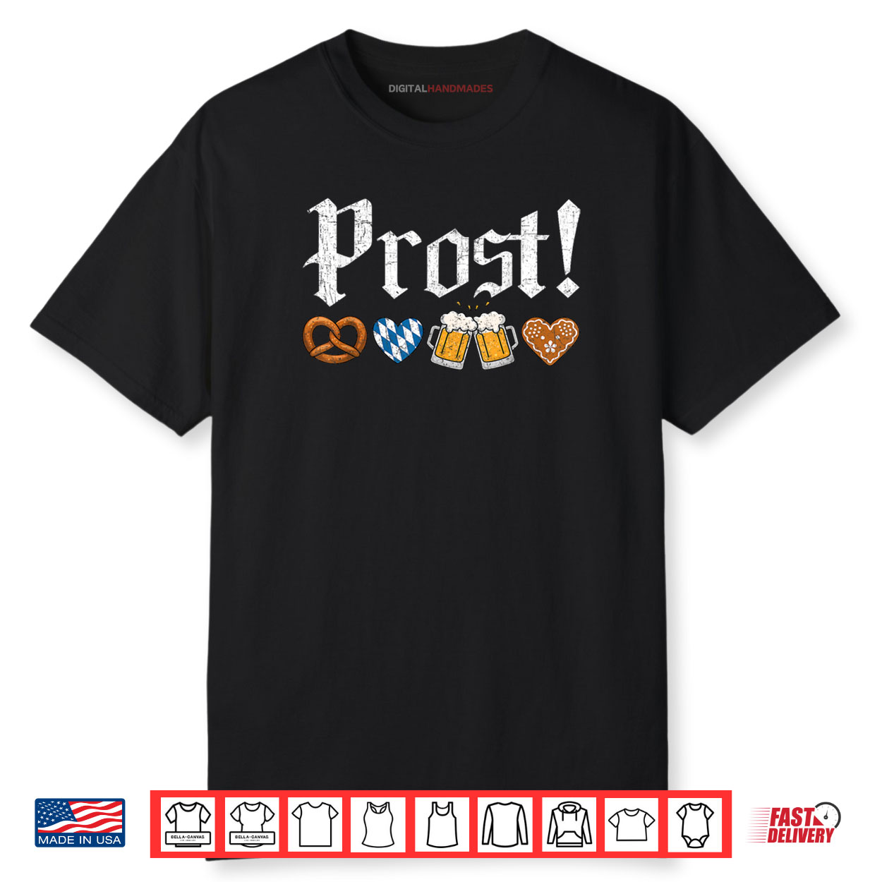 Oktoberfest Drinking Prost German Shirt