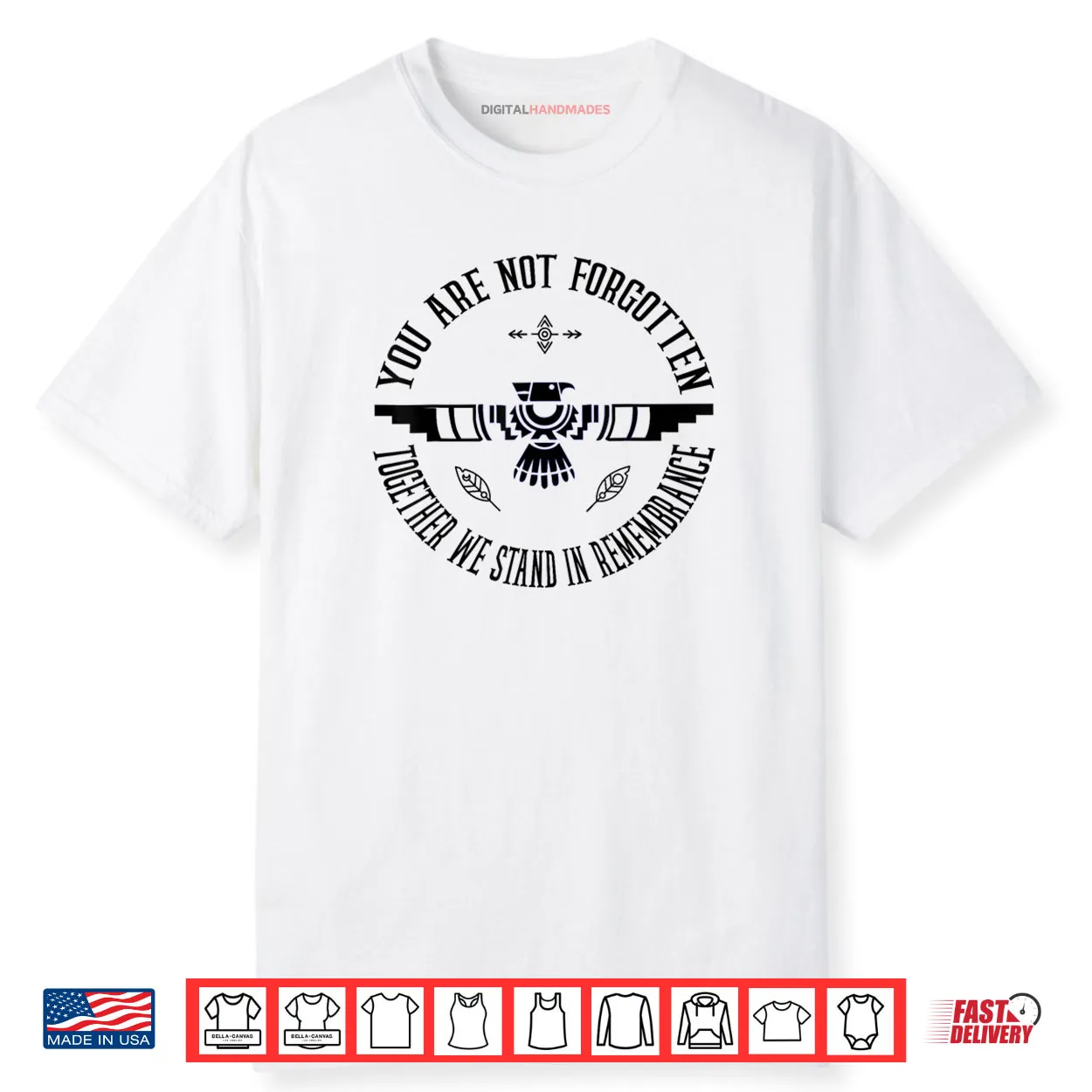 Orange Unity Day Every Child Native American Matters Eagle Shirt