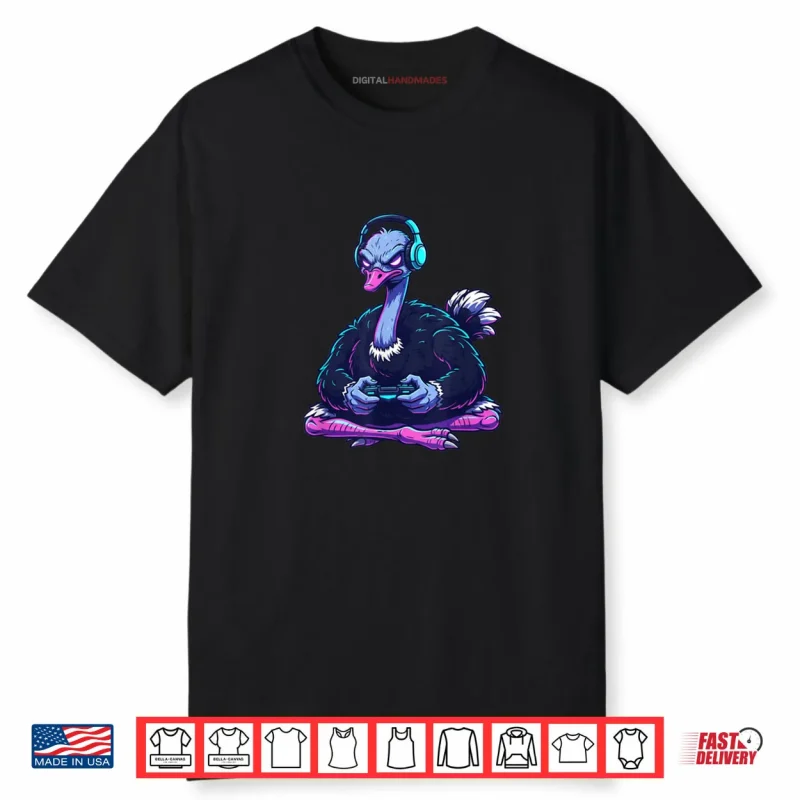 Ostrich Video Games Shirt