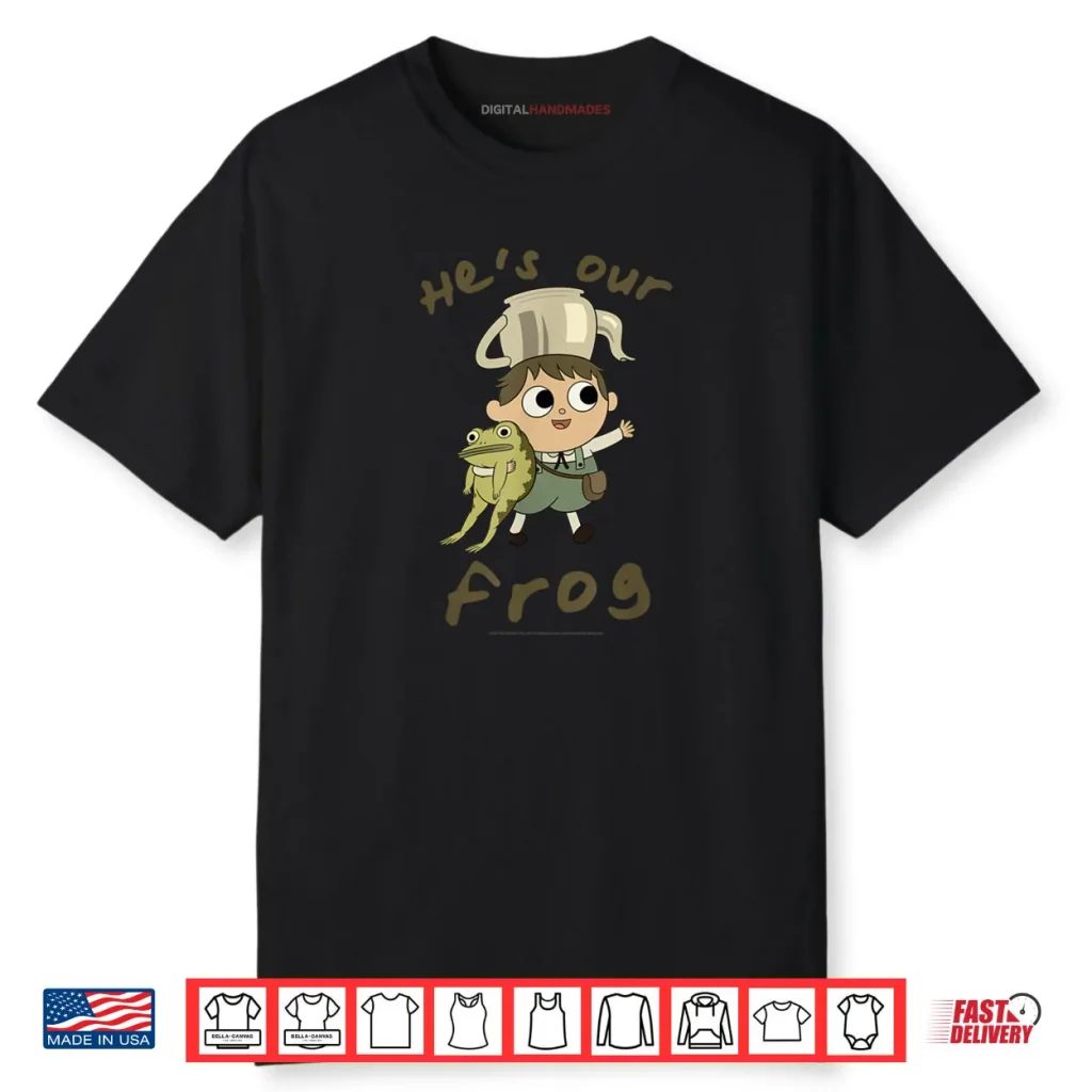 Over The Garden Wall He’s Our Frog Cute Cottagecore Cartoon Shirt 1 Over The Garden Wall He’s Our Frog Cute Cottagecore Cartoon Shirt