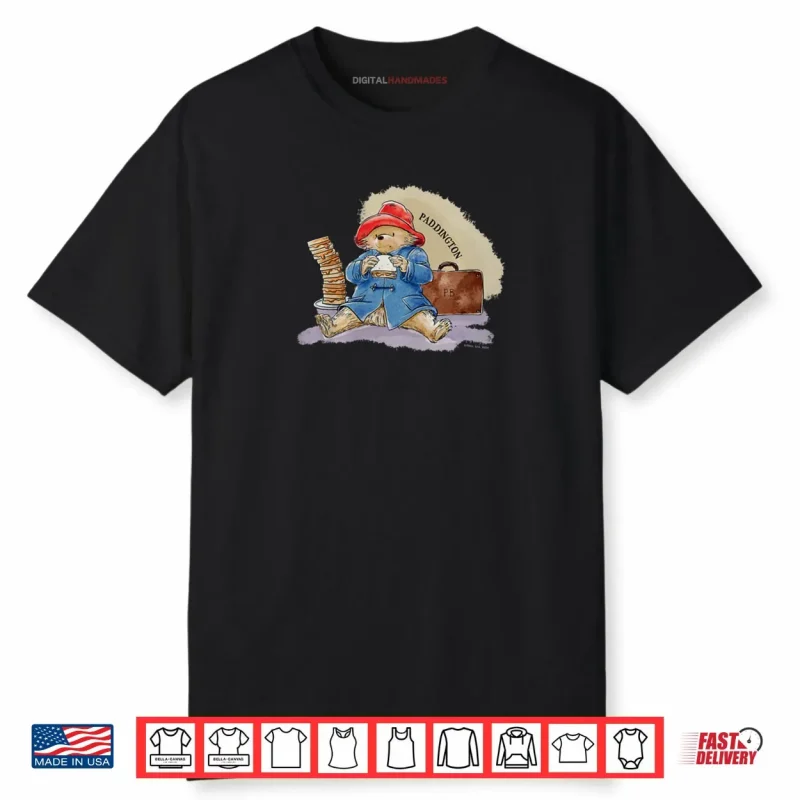 Paddington Bear Marmalade Sandwich Pile PB Bag Shirt