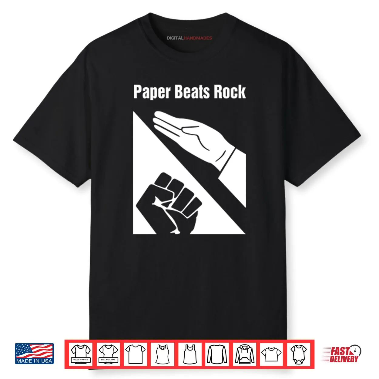 Paper Beats Rock Shirt