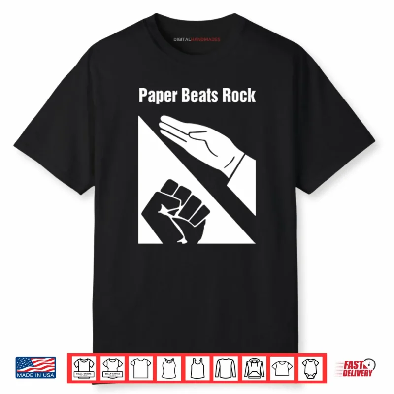 Paper Beats Rock Shirt