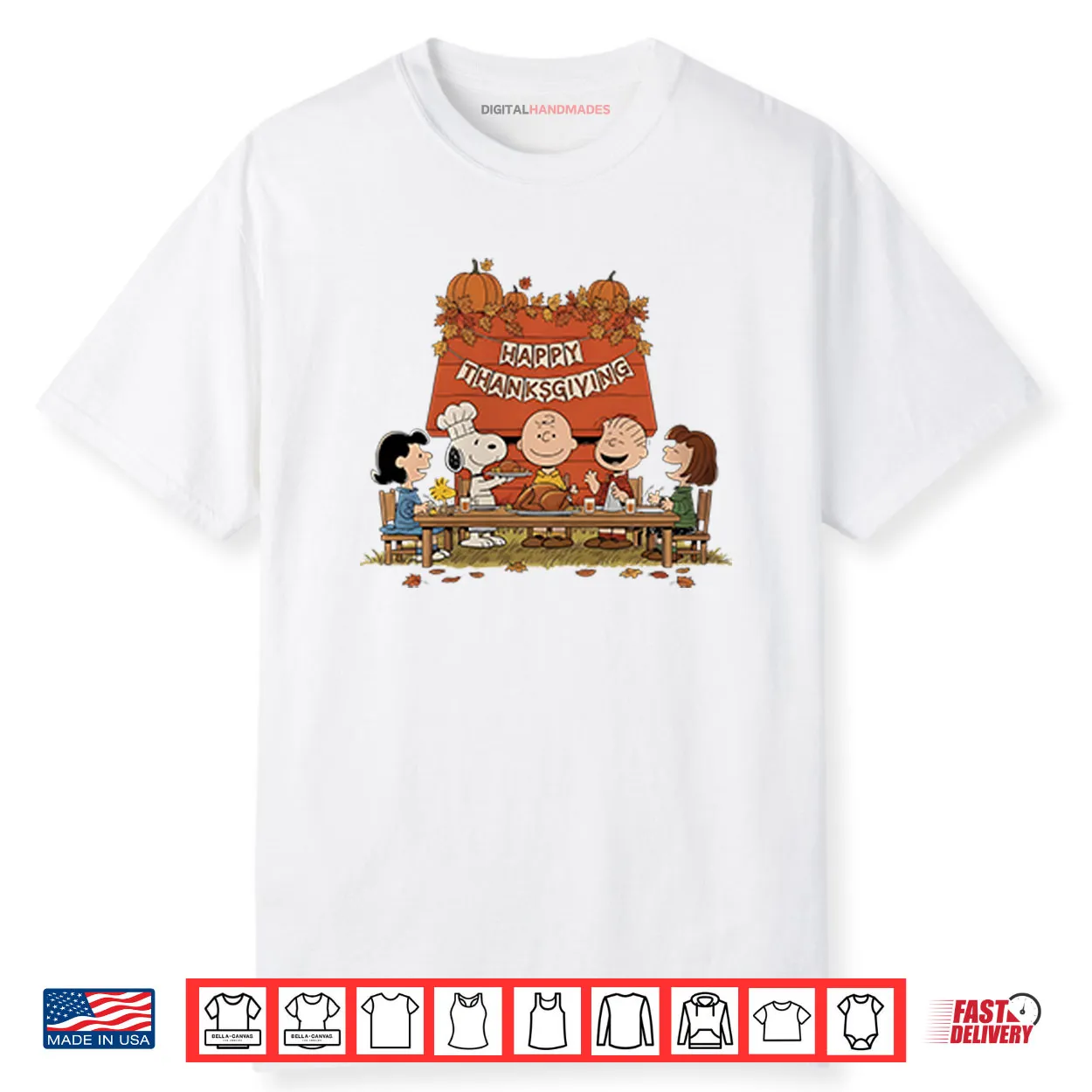 Peanuts Snoopy Thanksgiving Shirt