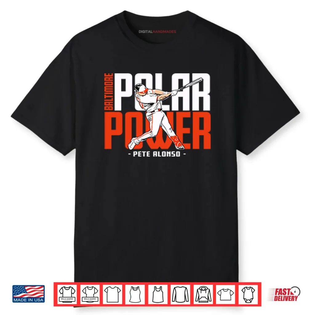 Pete Alonso Polar Power Baltimore Shirt 1 Pete Alonso Polar Power Baltimore Shirt