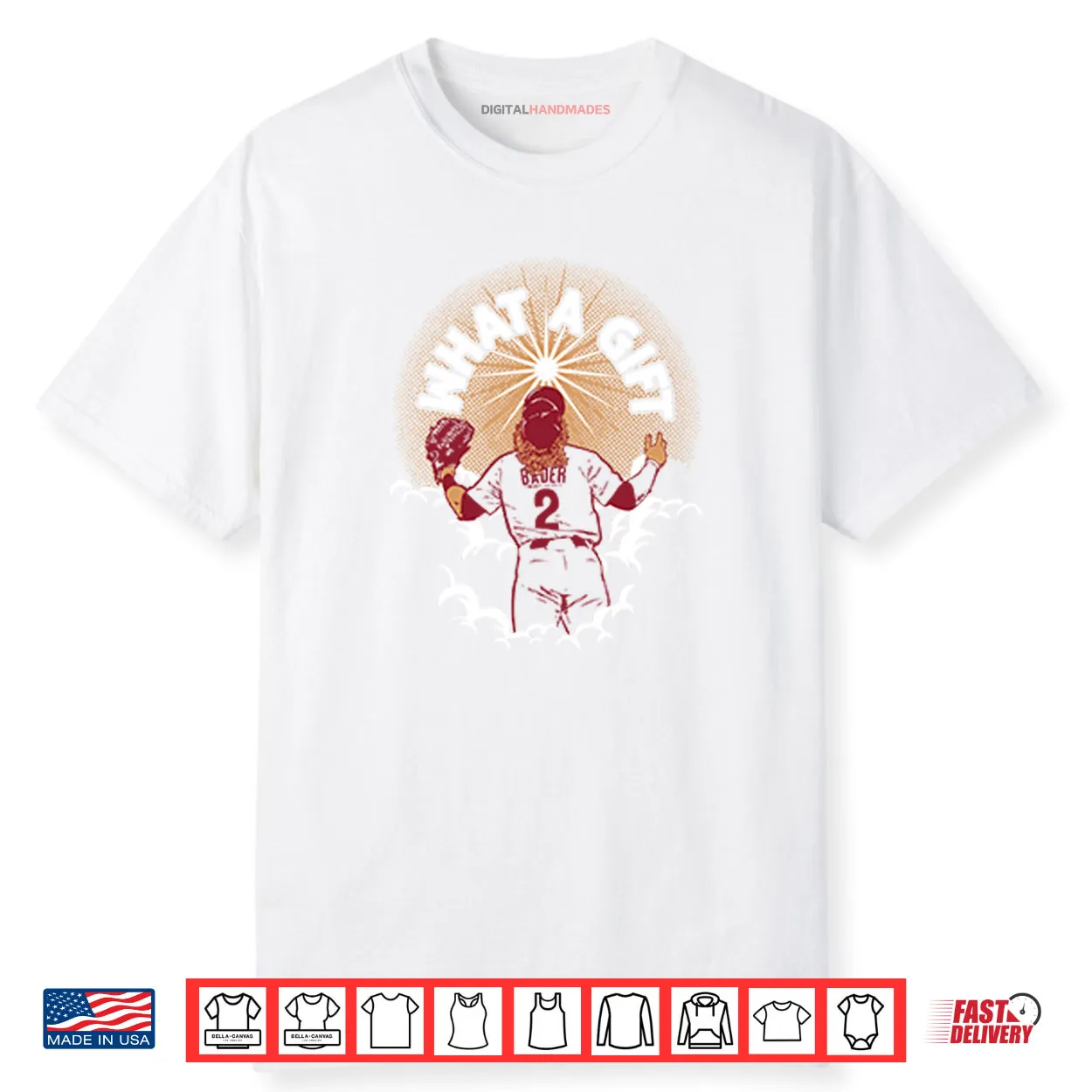 Philadelphia Phillies Harrison Bader What A Gift Shirt