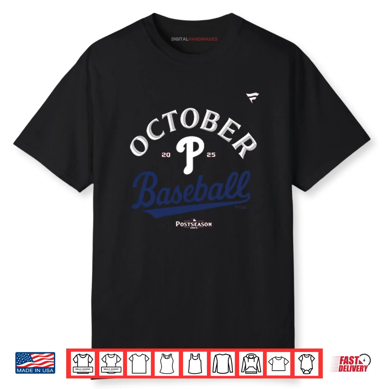 Philadelphia Phillies October Postseason 2025 Shirt