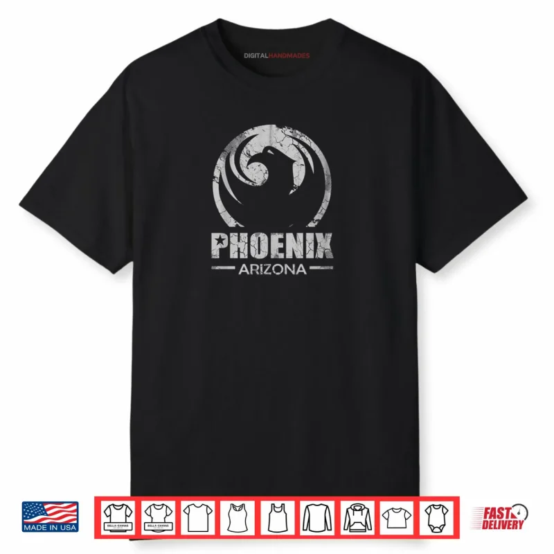 Phoenix Arizona Flag Vintage Distressed Shirt