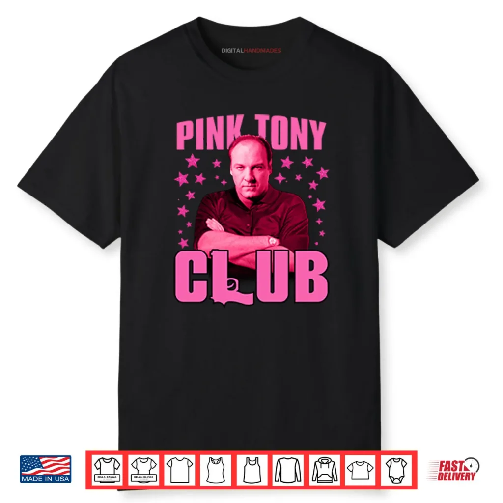 Pink Tony Club Tony Soprano Shirt 1 Pink Tony Club Tony Soprano Shirt