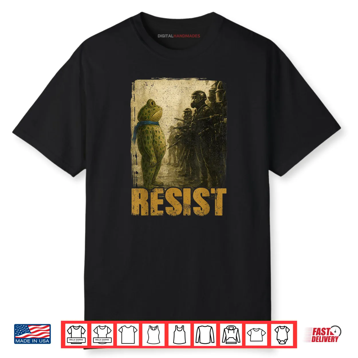 Portland Frog City Art Shirt