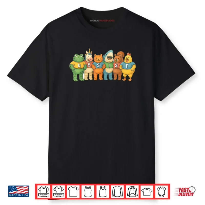 Portland Frog Funny City Art Portland Frog Protest Shirt