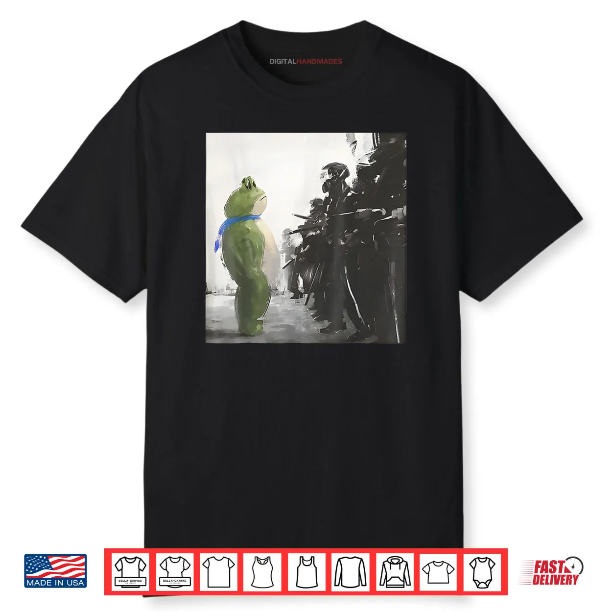 Portland Frog Meme Retro Vintage Style Gift Shirt