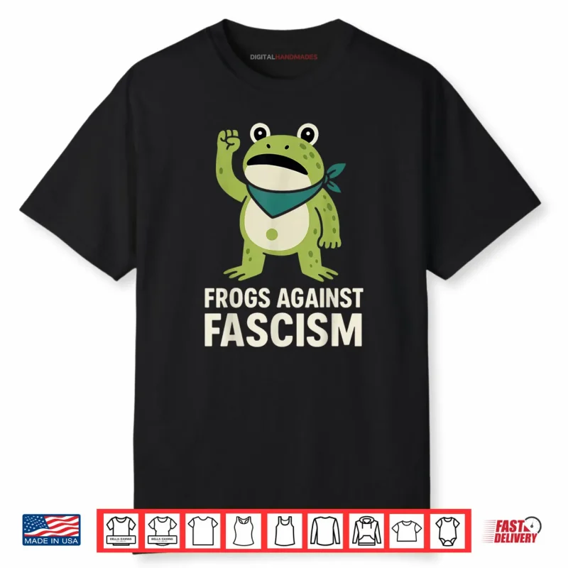 Portland Frog Protest Funny Frog Shirt