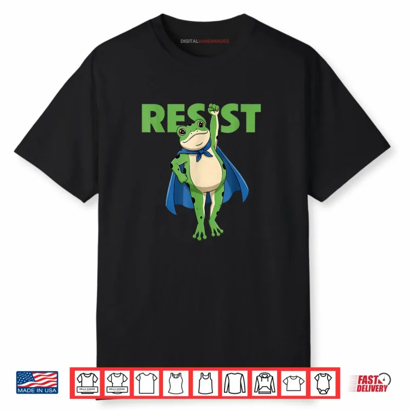 Portland Frog Protest SuperFrog Shirt
