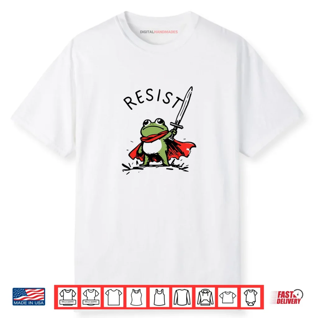 Portland Frog Resist Anti ICE Shirt 1 Portland Frog Resist Anti ICE Shirt