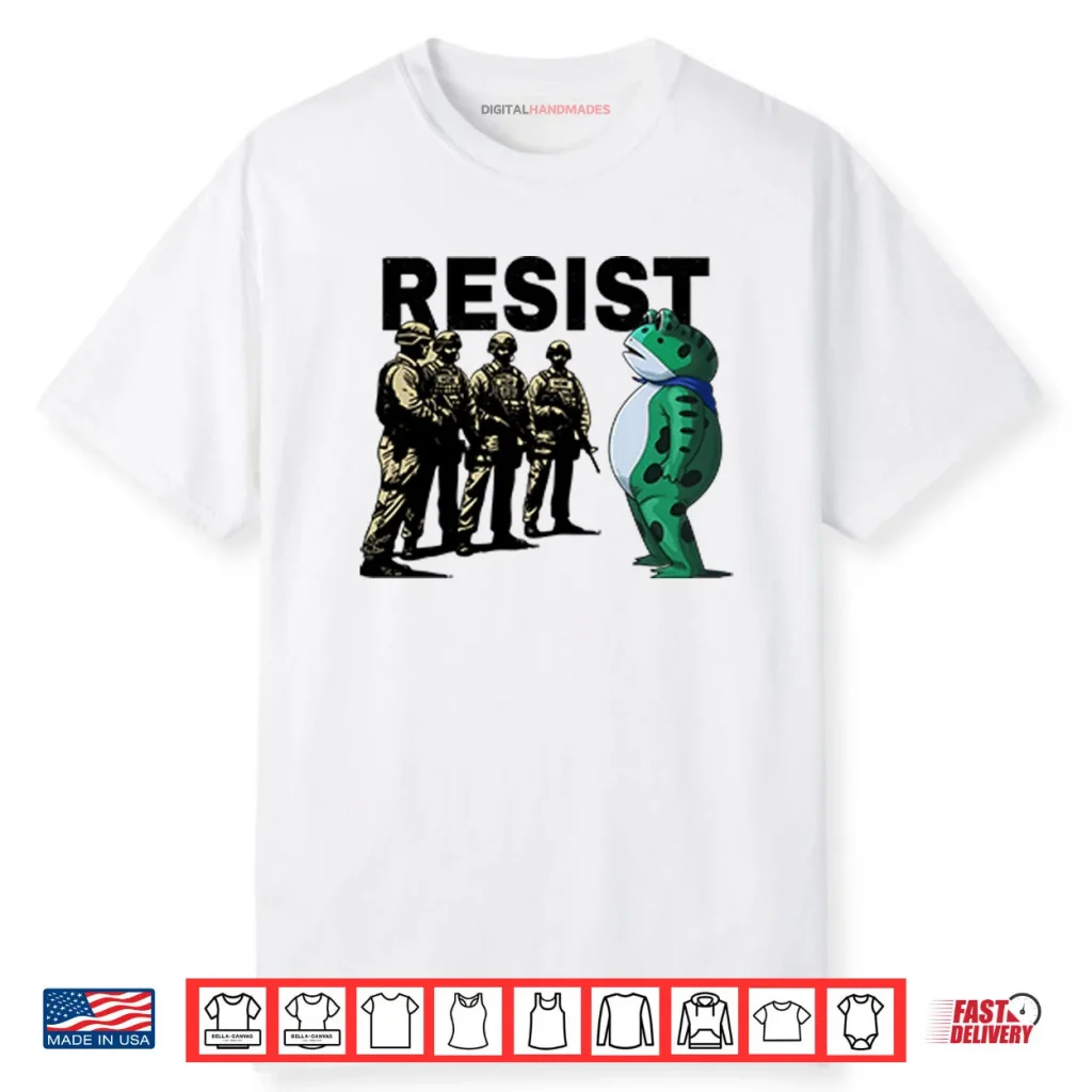 Portland Frog Resist Shirt 1 Portland Frog Resist Shirt