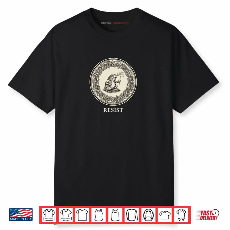 Portland Resist Frog Protest No Kings Day Shirt