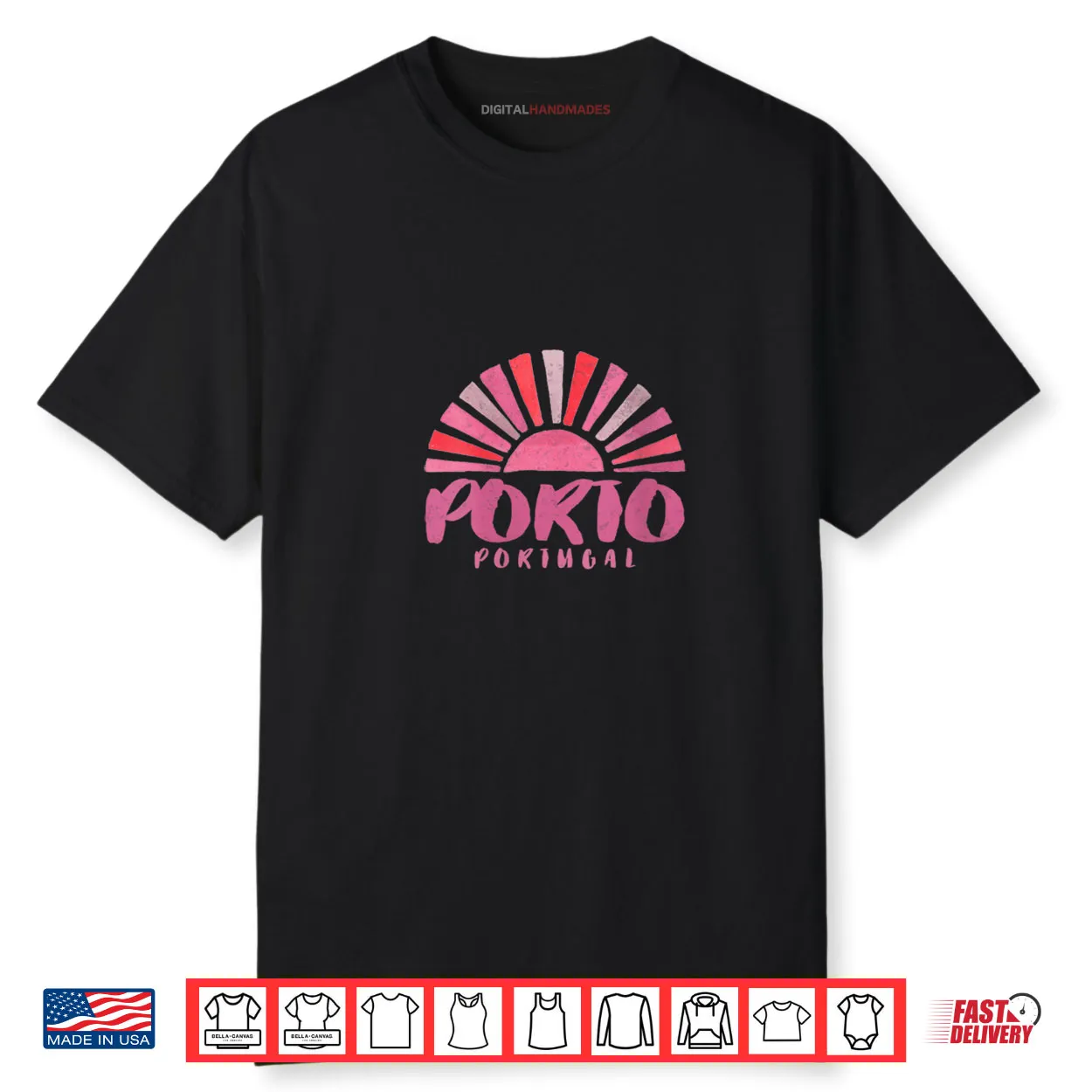 Porto Portugal Sunrise Shirt