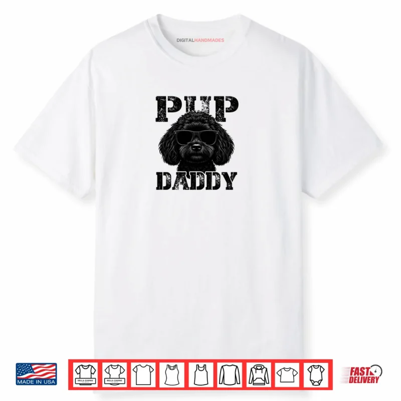 Pup Daddy Shih Poo Black Shirt