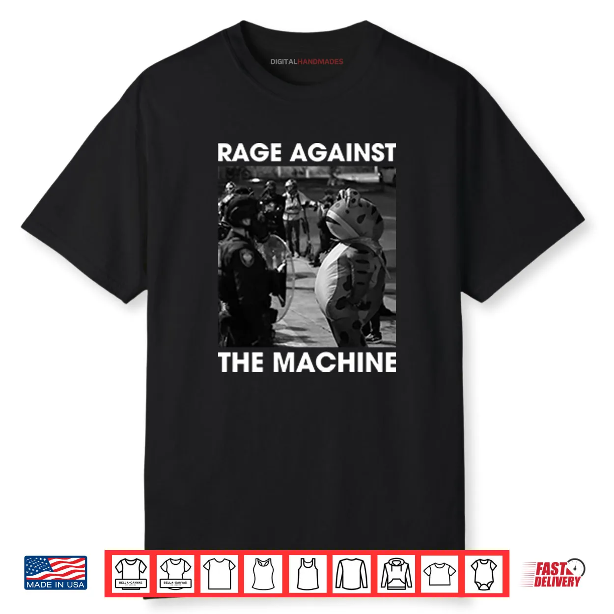 Rage Against The Machine Portland Frog Protest Shirt