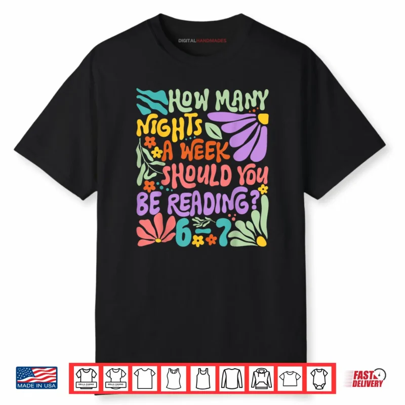 Reading Six Seven Meme Book Lover 67 Teacher 6 7 Shirt