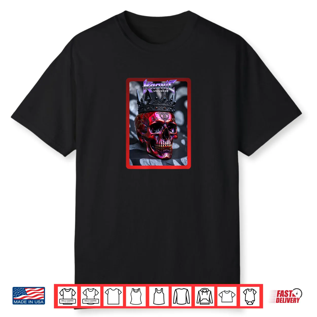 Red Skull Monarch of Darkness Shirt