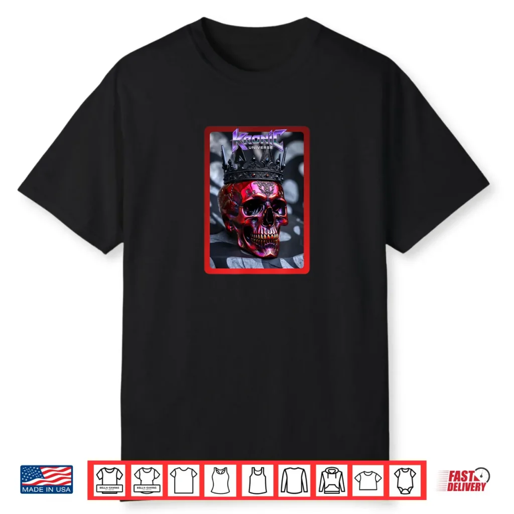 Red Skull Monarch of Darkness Shirt