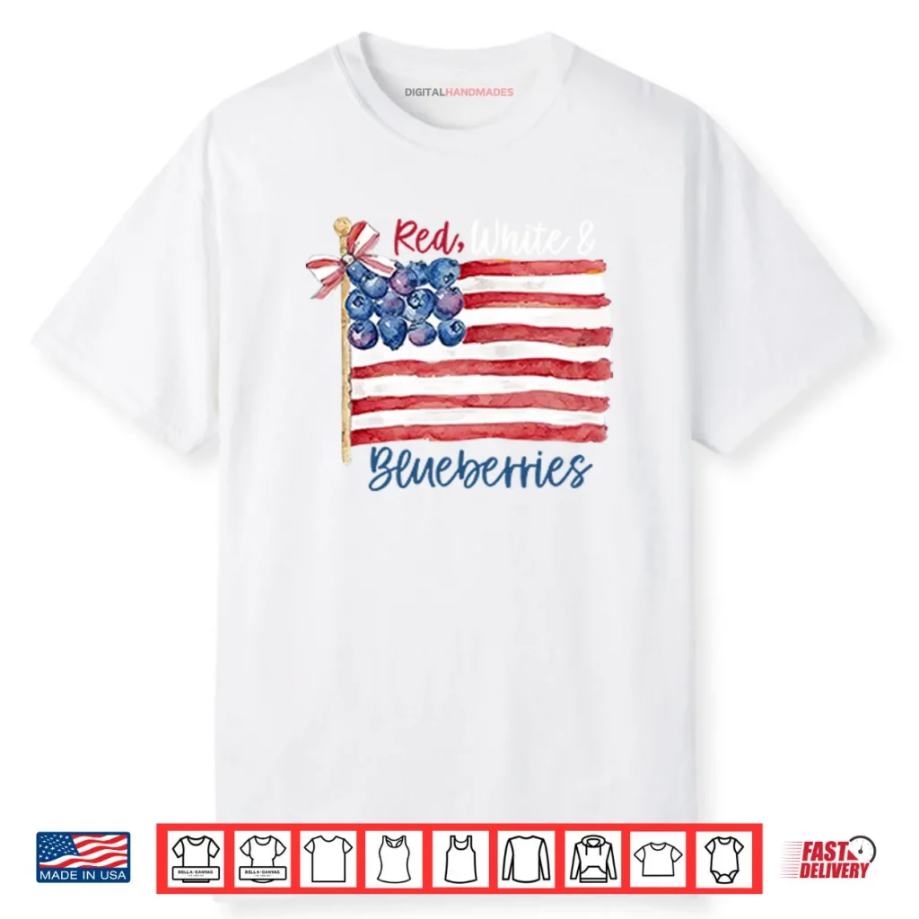 Red White And Blueberries Charlie Kirk Shirt 1 Red White And Blueberries Charlie Kirk Shirt