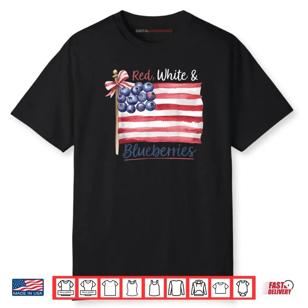 Red White and Blueberries for Supporters Shirt 1 Red White and Blueberries for Supporters Shirt