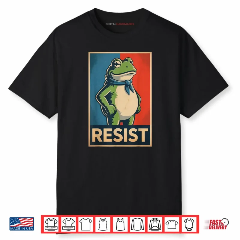 Resist Frog Portland Frog Protest Shirt