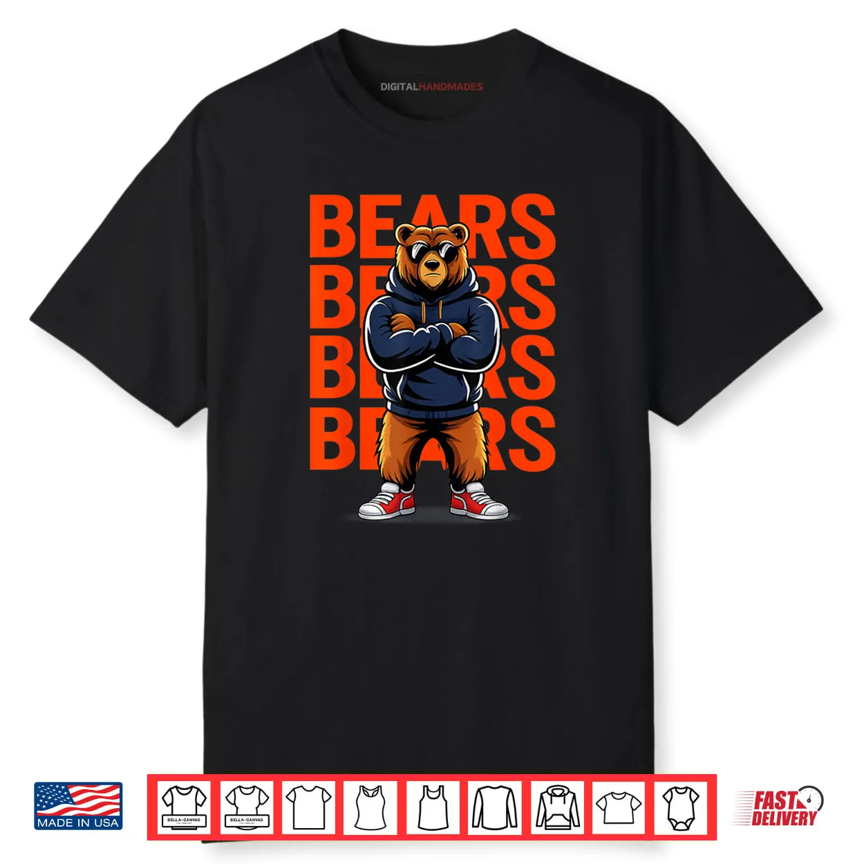 Retro Bear Present Shirt