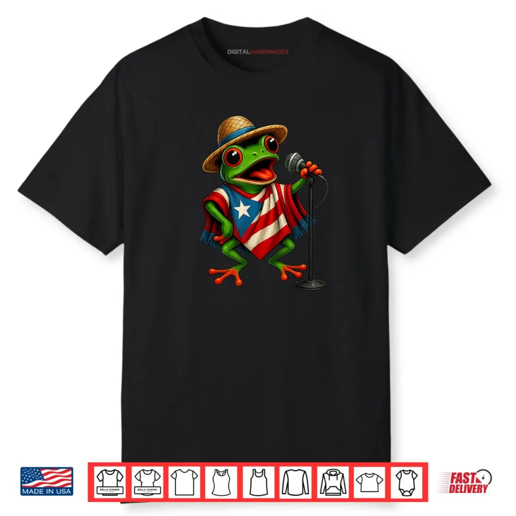 Rican Sapo Concho Coqui Frog Funny Puerto Rico Flag Hispanic Shirt 1 Rican Sapo Concho Coqui Frog Funny Puerto Rico Flag Hispanic Shirt