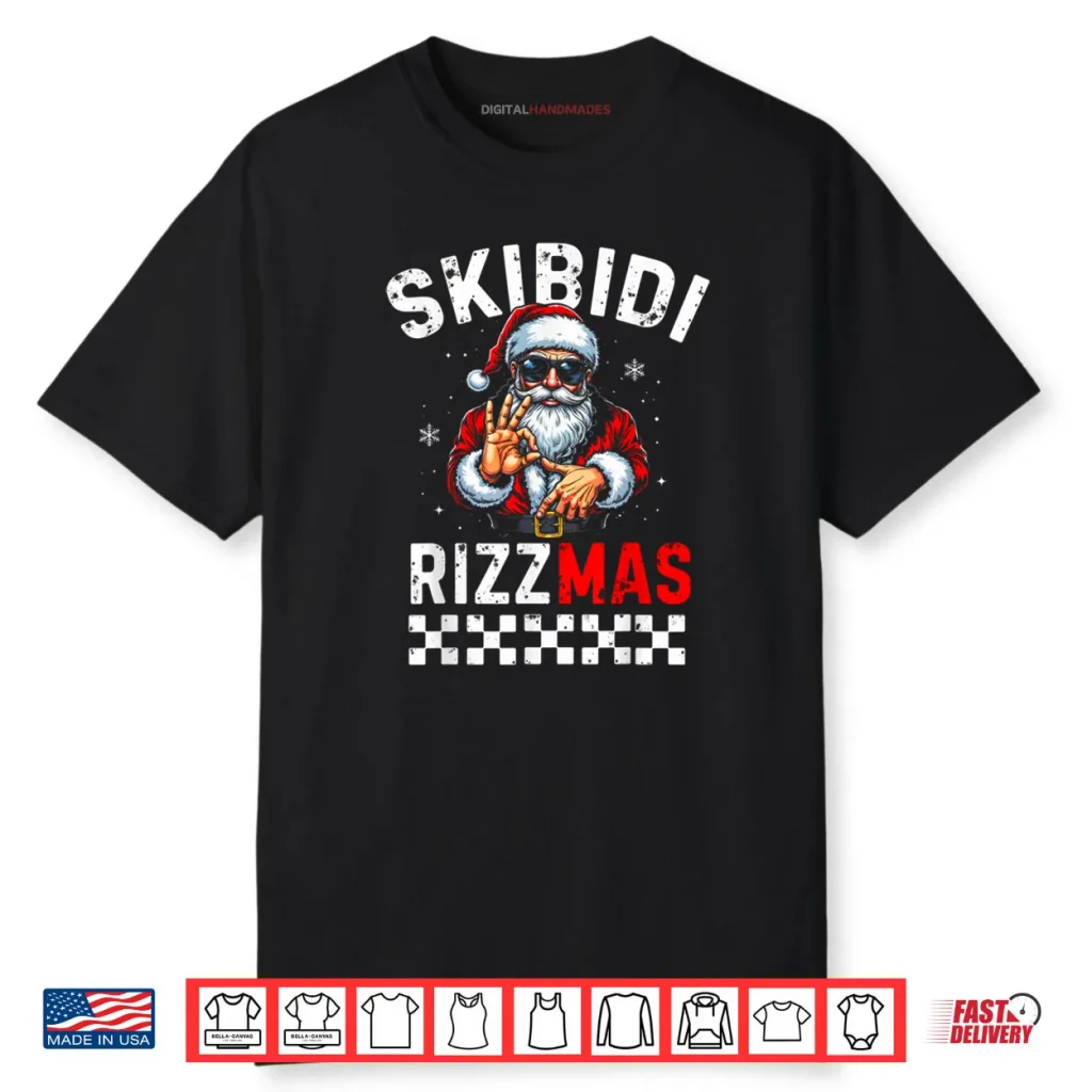 Rizz Christmas Santa 6 7 Funny Xmas Skibidi Rizzmas 6 7 Meme Shirt 1 Rizz Christmas Santa 6 7 Funny Xmas Skibidi Rizzmas 6 7 Meme Shirt