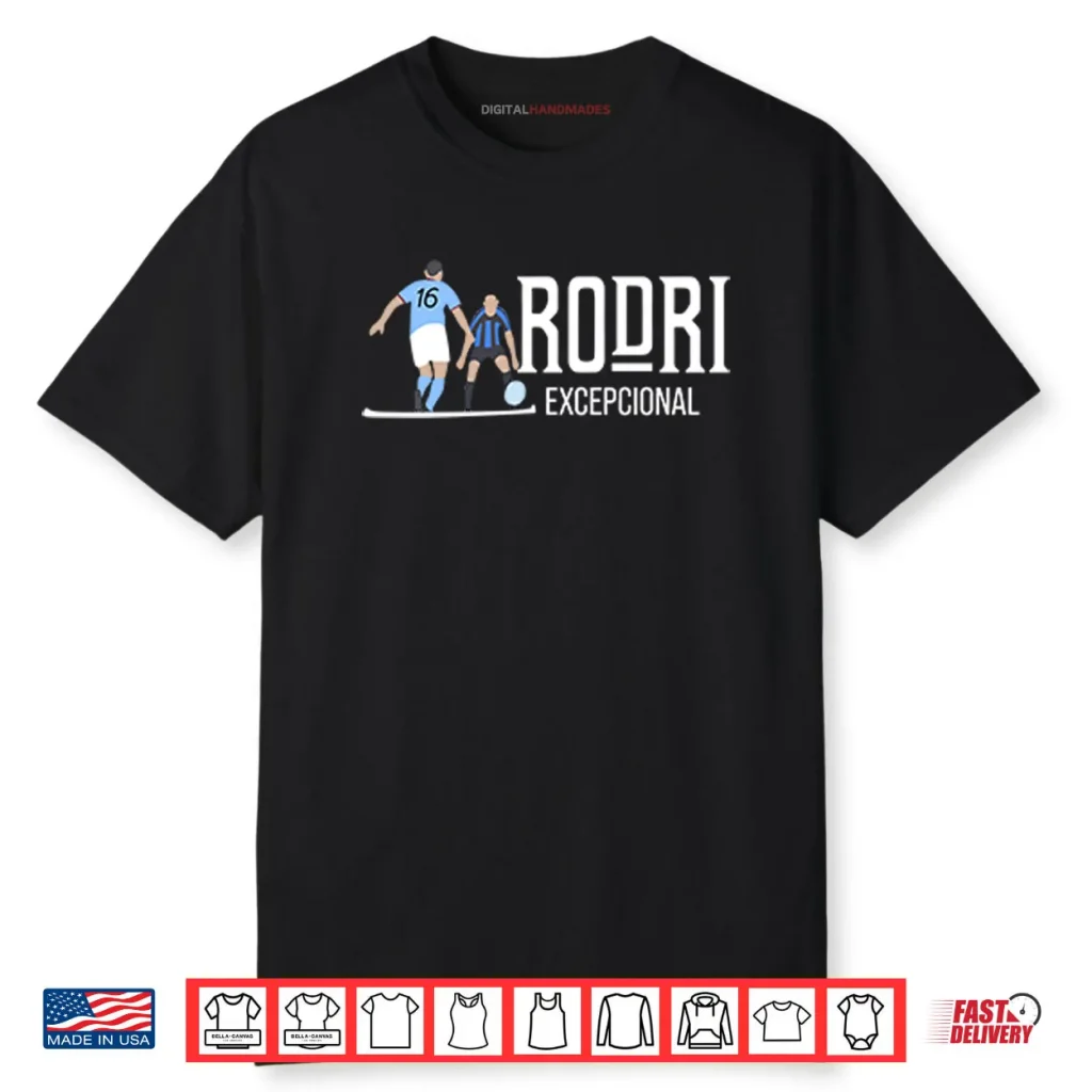 Rodri Istanbul Excepcional Shirt 1 Rodri Istanbul Excepcional Shirt