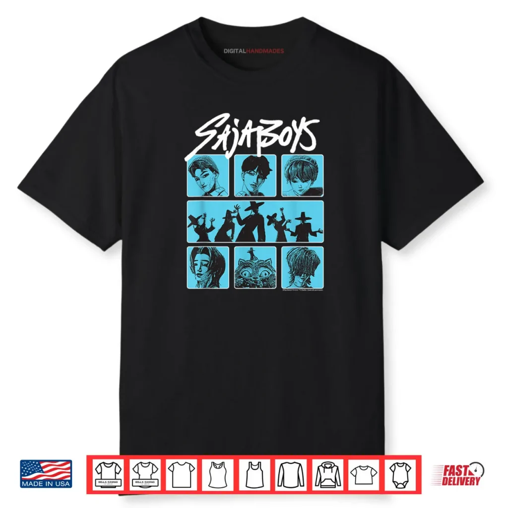 Saja Boys Demon Group Poster Halloween Shirt 1 Saja Boys Demon Group Poster Halloween Shirt