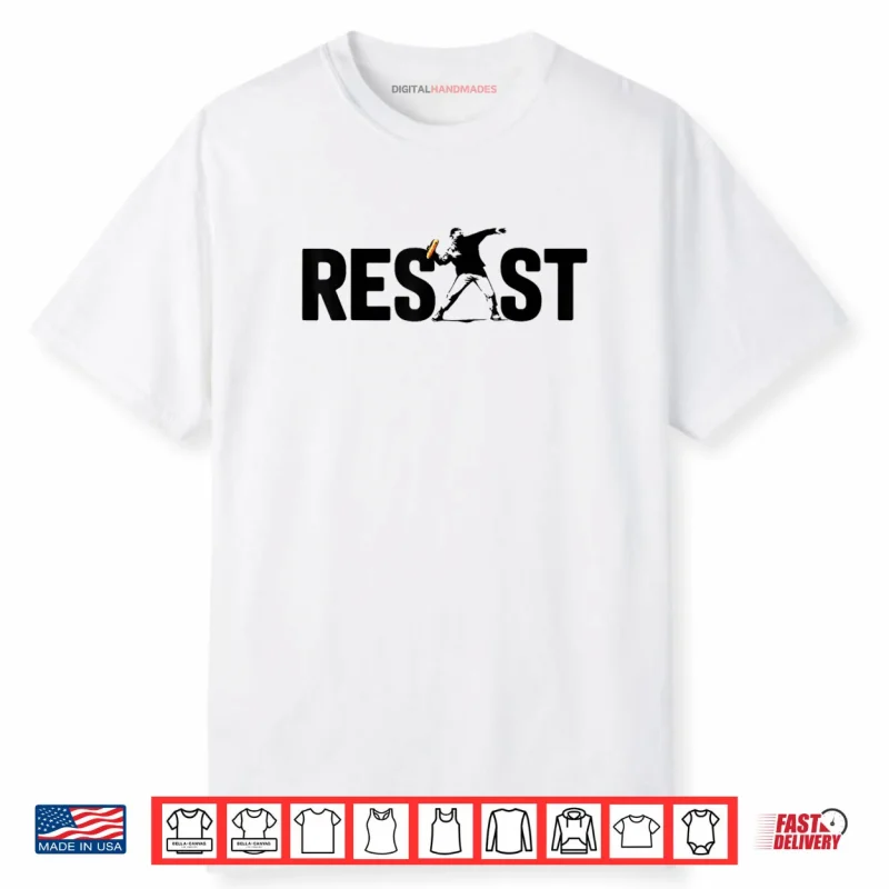 Sandwich Resist Guy Free DC Protest Shirt