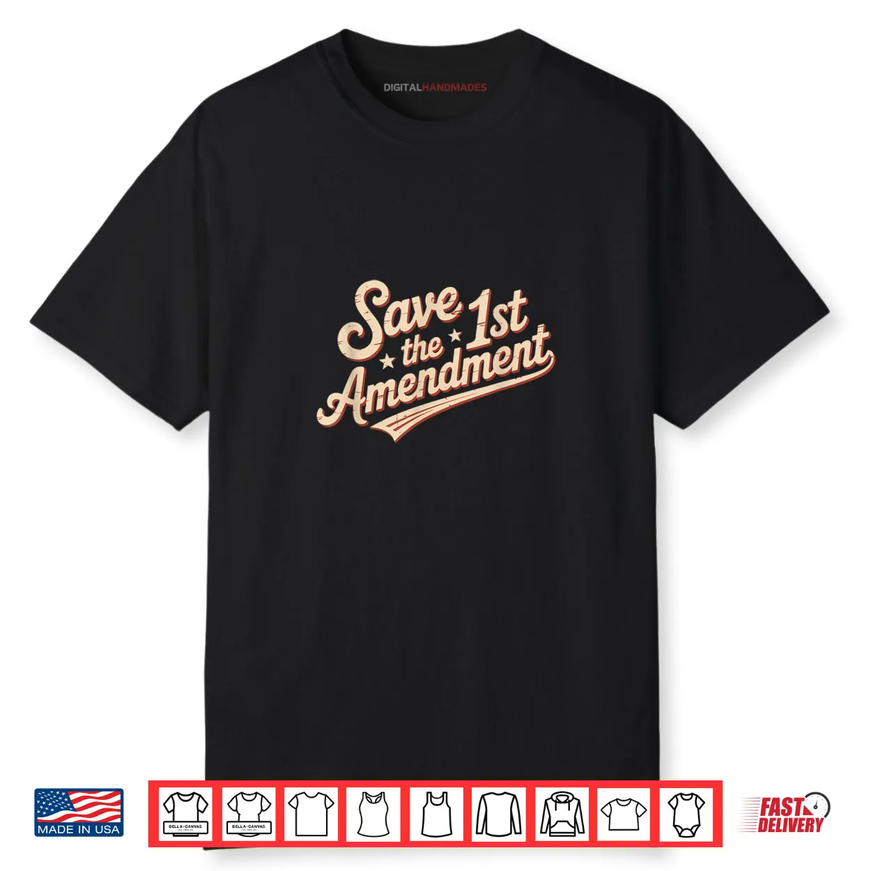 Save The First Amendment Defend The 1st Amendment Shirt