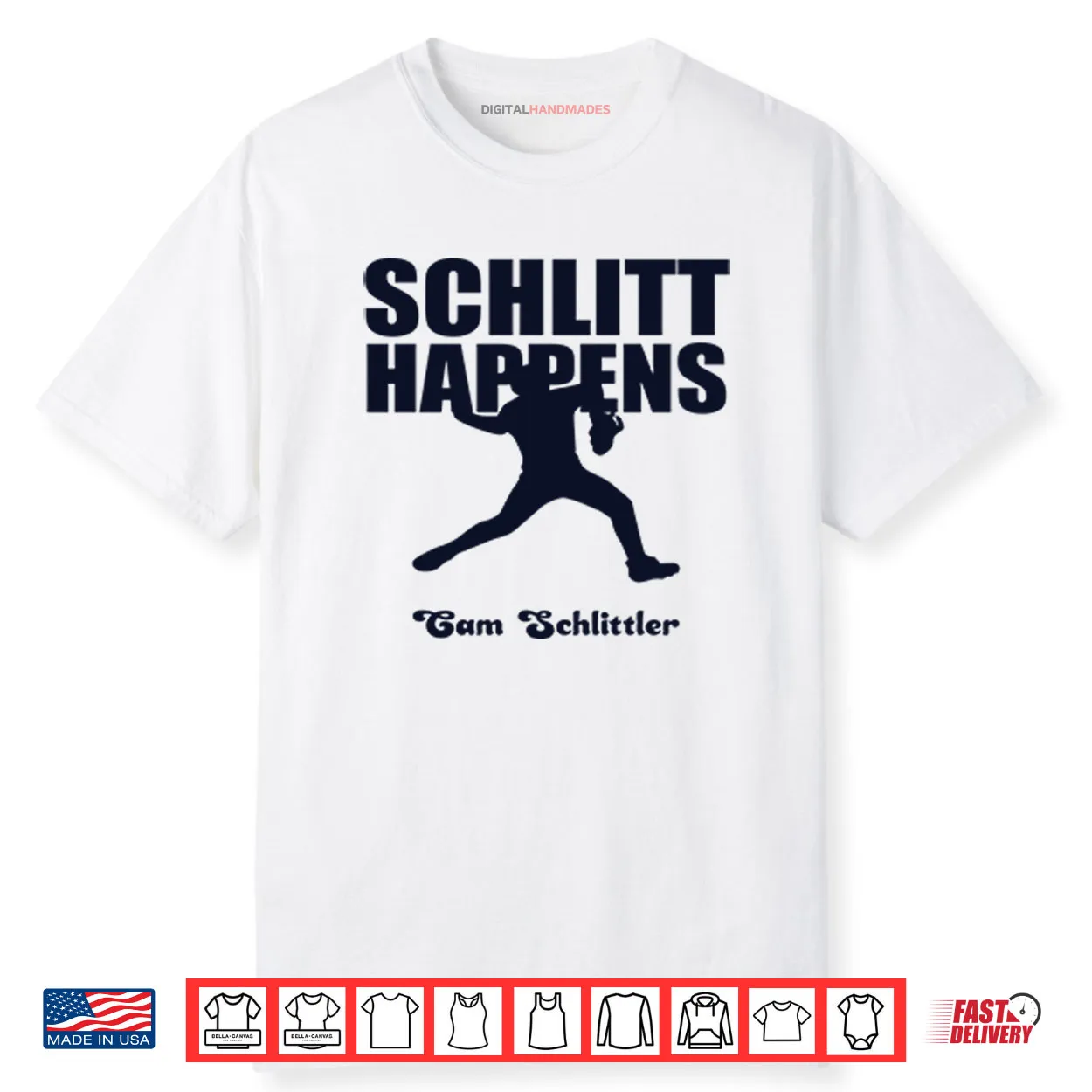 Schlitt Happens Cam Schlittler Shirt