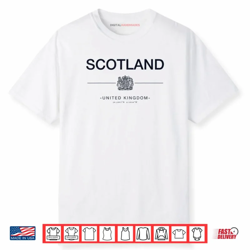 Scotland Gift United Kingdom Shirt