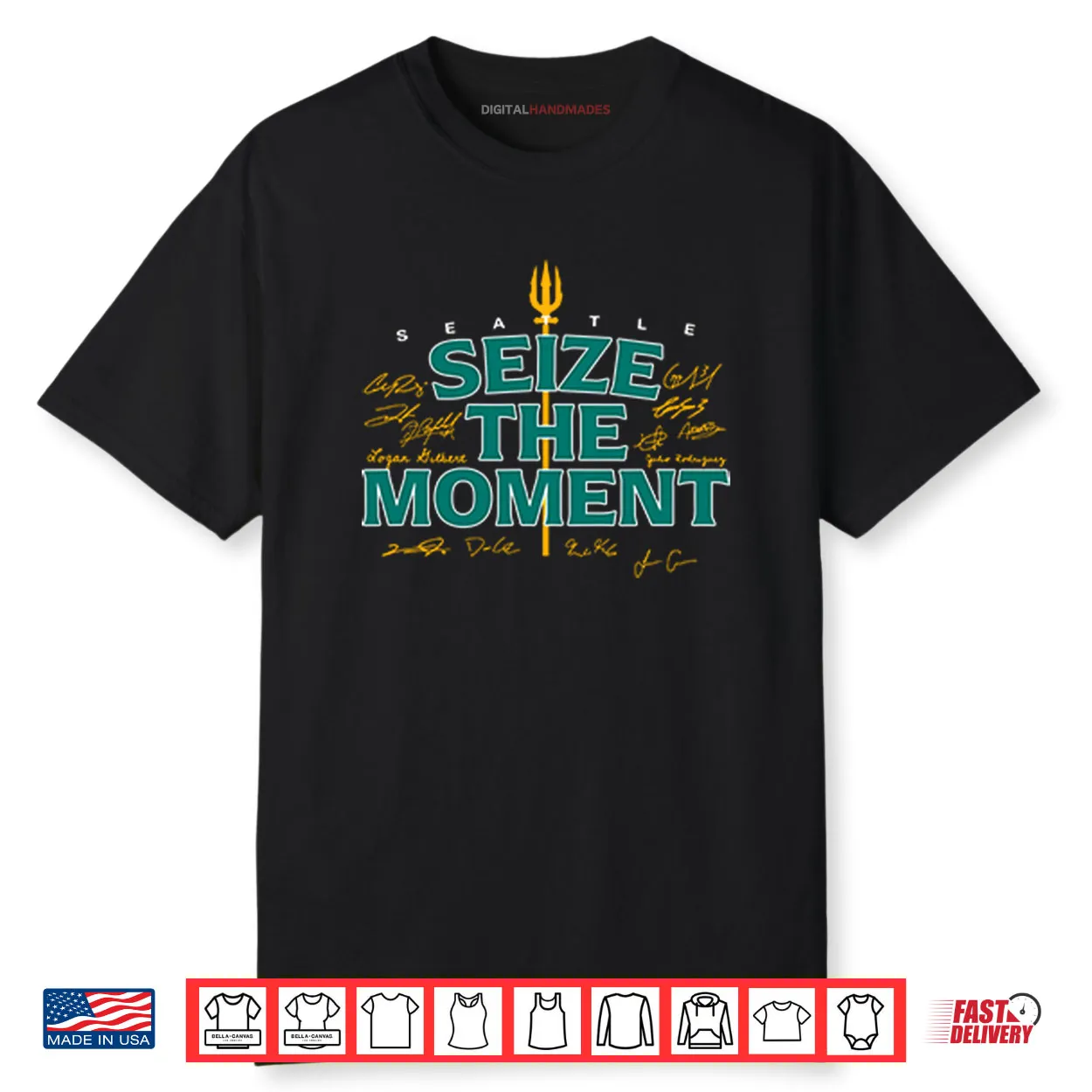 Seattle Baseball Seize The Moment Shirt