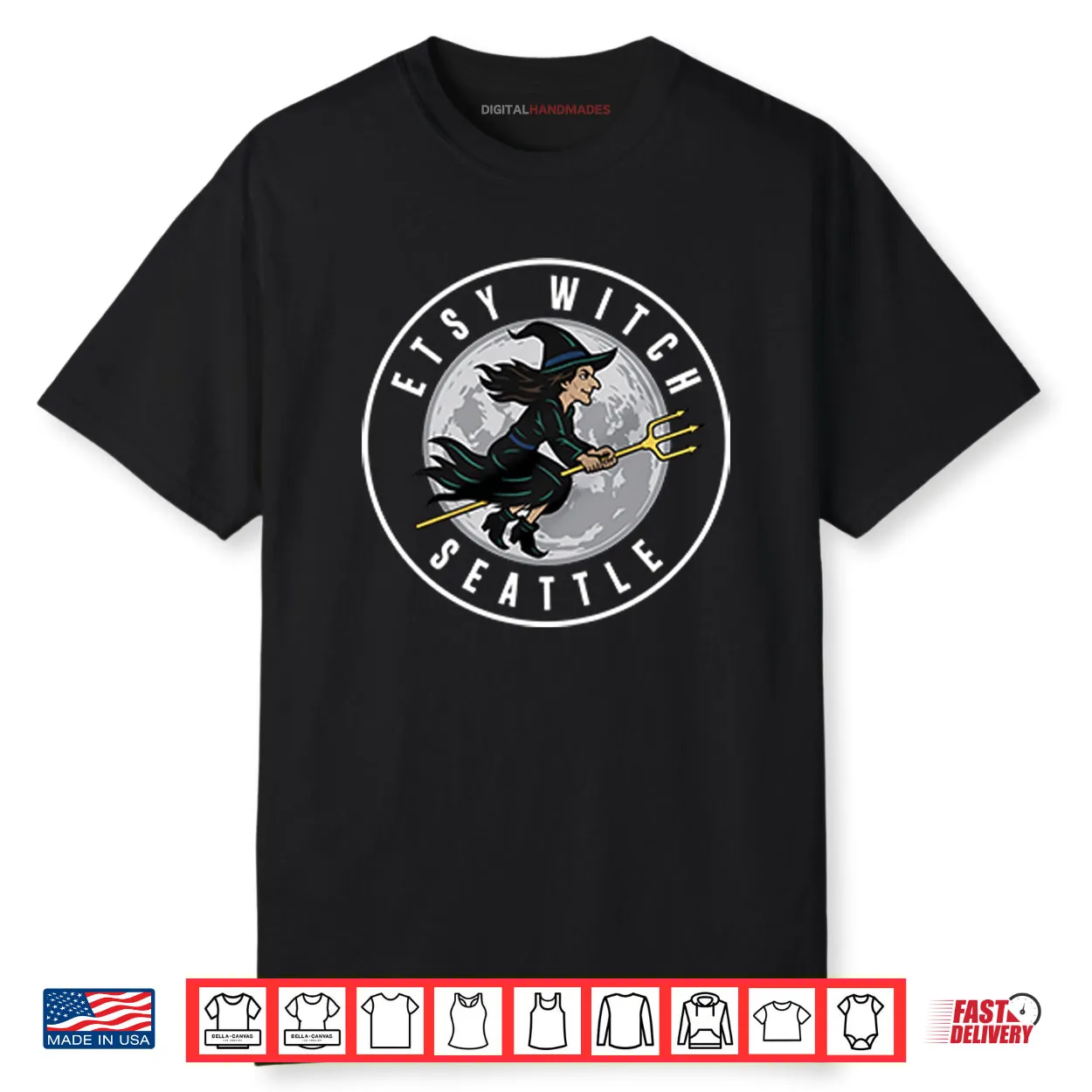 Seattle Mariners Seattle Etsy Witch Shirt