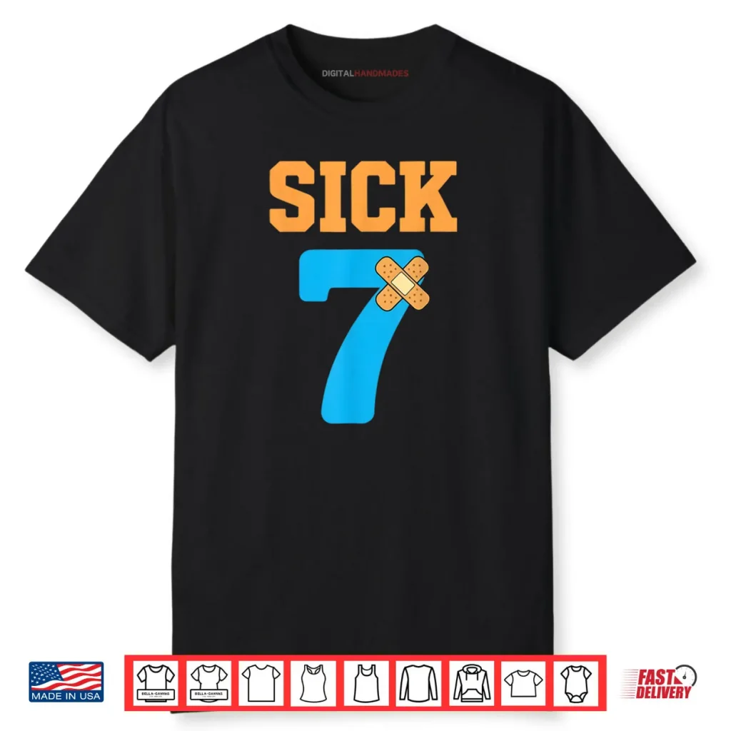 Sick Seven Meme Six Seven Sick 7 Funny Bandage Shirt 1 Sick Seven Meme Six Seven Sick 7 Funny Bandage Shirt