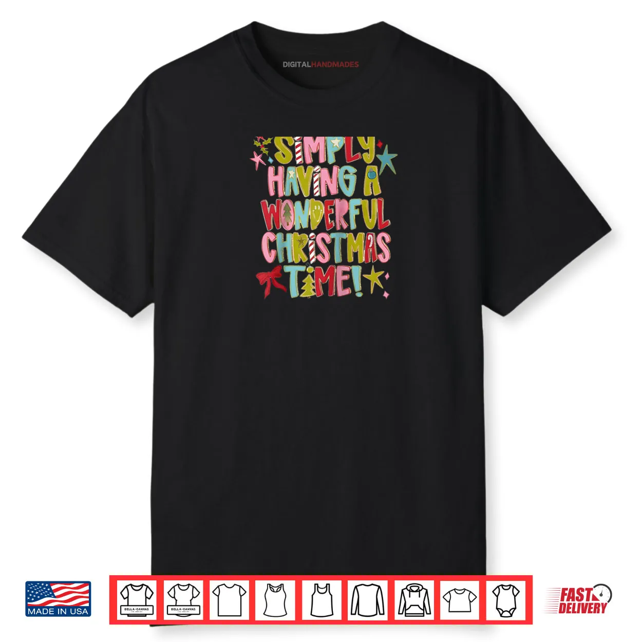 Simply Having A Wonderful Christmas Time Shirt