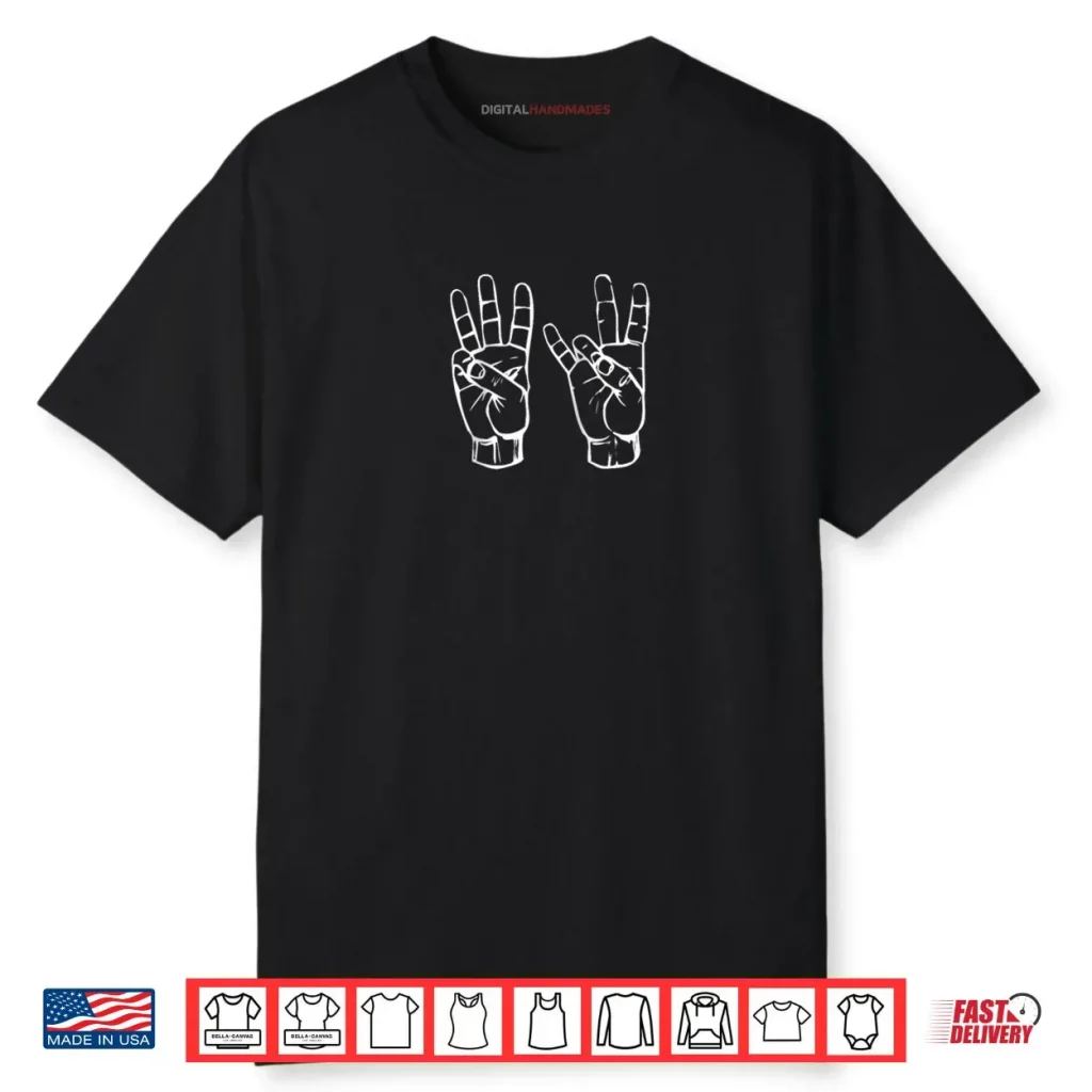 Six Seven 6 7 Internet Memes American Sign Language Raglan Shirt 1 Six Seven 6 7 Internet Memes American Sign Language Raglan Shirt