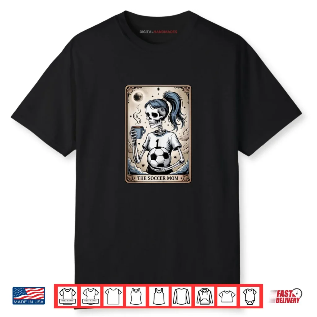 Soccer Mom Tarot Card Halloween Shirt